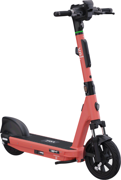 Bild på en Voiager 8 elsparkcykel